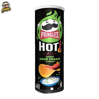 Pringles Hot Sour Cream 160 Grs. (1Uds)